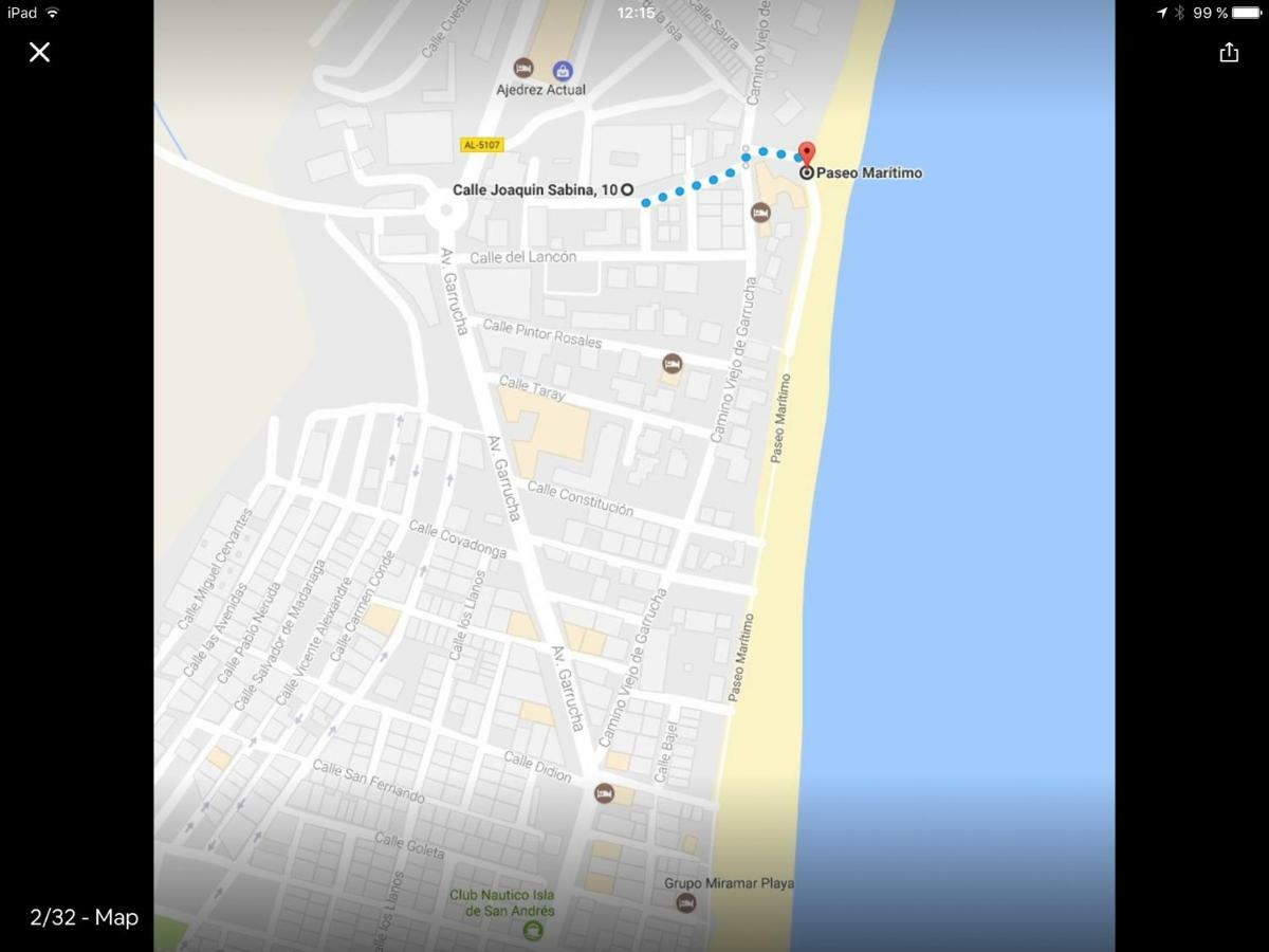 Ferienwohnung Coqueto Atico Con Vistas Al Mar Carboneras Exterior foto
